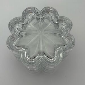 Lennox Wedding Promises Three-Tiered Crystal Stackable Trinket Box